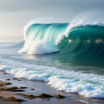 Ilustrasi tsunami/Foto: istimewa